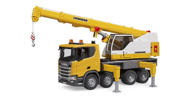 Bruder Scania R Series Liebherr Crane Truck - Naughton Farm Machinery