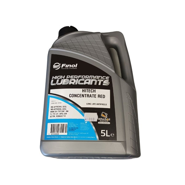 Finol Antifreeze Concentrate Red 5L - Naughton Farm Machinery