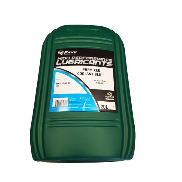 Finol Premixed Coolant Blue 20L - Naughton Farm Machinery