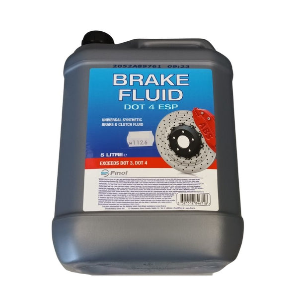 Finol DOT 4 Brake Fluid 5L - Naughton Farm Machinery