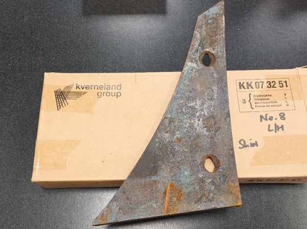 Kverneland No.8 L/H Shin Piece KK073251 - Naughton Farm Machinery