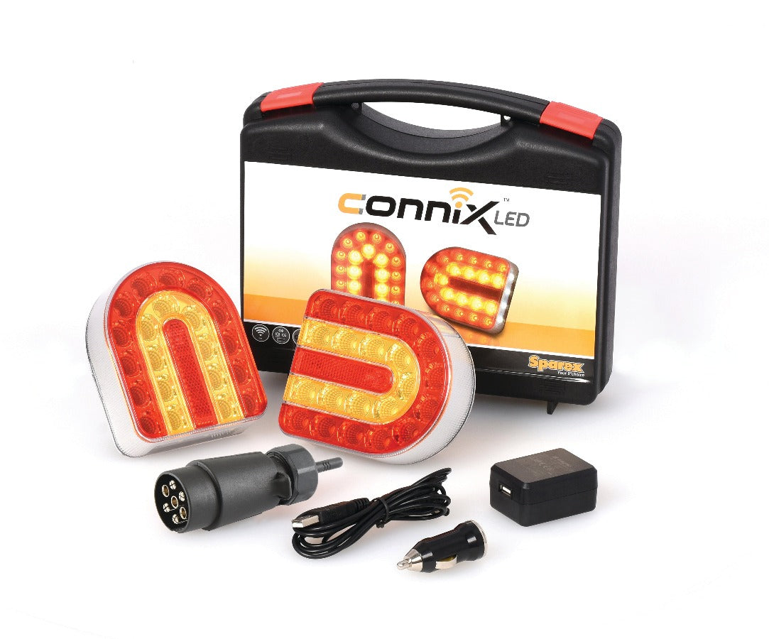 Connix Wireless LED Trailer Lights S130977 Naughton Farm Machinery