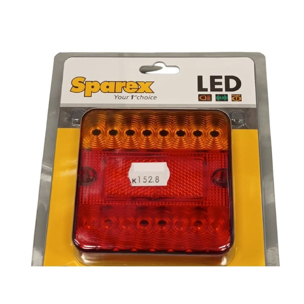 LED Square Combination Tail Light - Naughton Farm Machinery