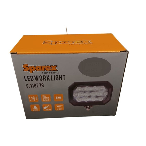 LED Work Lamp 42W - Naughton Farm Machinery