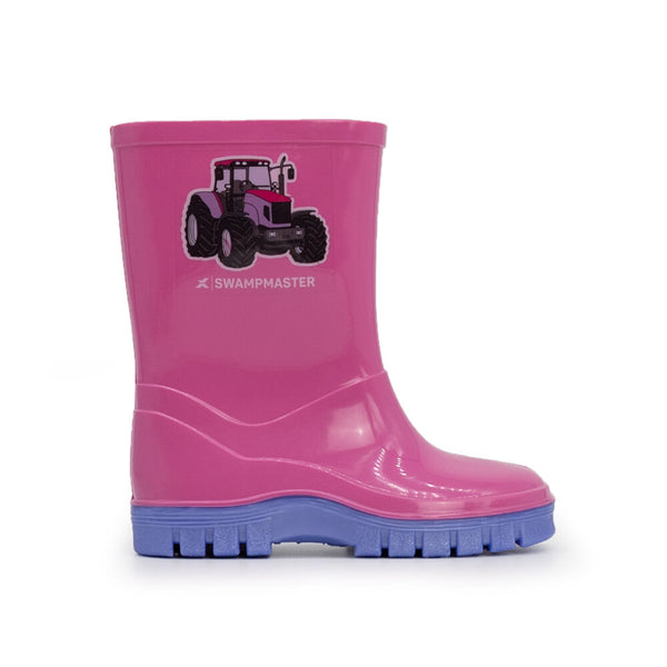 Kids Wellingtons Pink/Lilac - Naughton Farm Machinery