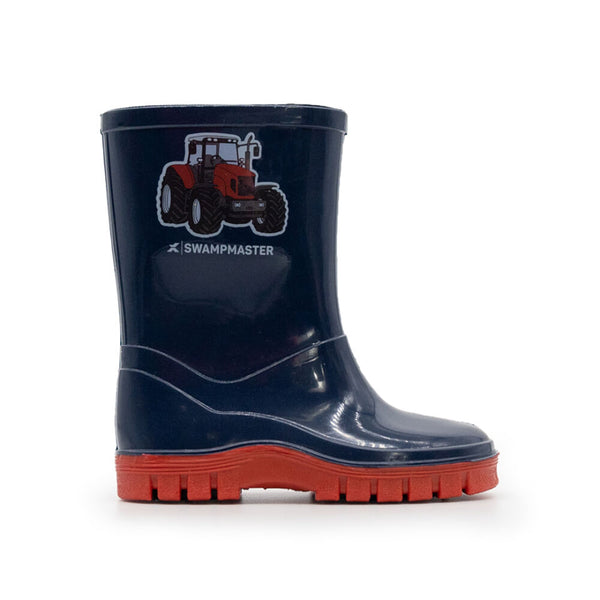 Kids Wellingtons Navy/Red - Naughton Farm Machinery