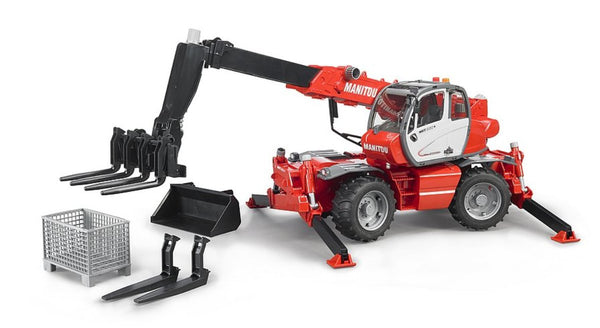 Bruder Manitou Telehandler MRT 2150 & Accessories. Naughton Farm Machinery