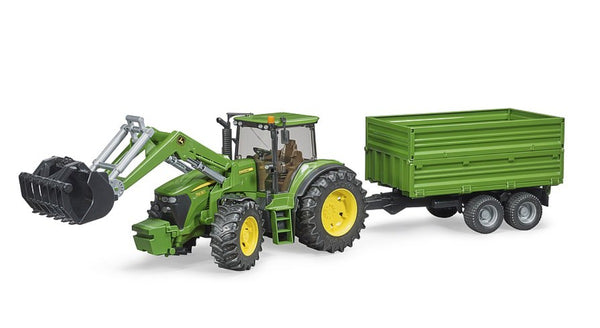 Bruder John Deere 7930 Tractor & Trailer - Naughton Farm Machinery