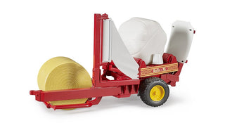 Bruder Round Bale Wrapper & Bales - Naughton Farm Machinery